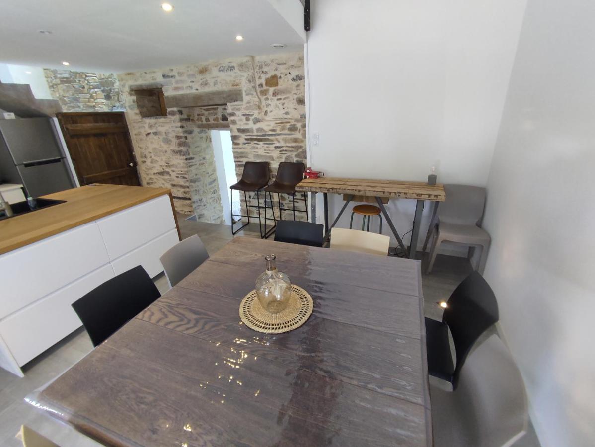 Conviviale - Longere Lumineuse - Charme & Nature Bains-sur-Oust Luaran gambar